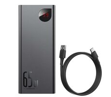 Baseus Adaman PowerBank 20000 mAh černá / 65W / 2x A výstup