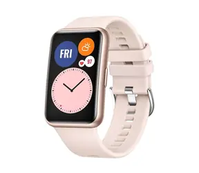 FIXED Silicone Strap Silikonový řemínek pro Huawei Watch FIT růžová