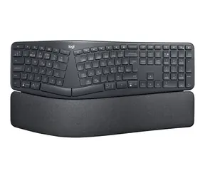 Logitech ERGO K860 SKD černá / bezdrátová klávesnice / ergonomická / Bluetooth / 2.4 GHz / SKD layout