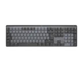Logitech MX Mechanical grafitová - Linear / Kancelářská klávesnice / bezdrátová / mechanická / Linear / BT / DE layout