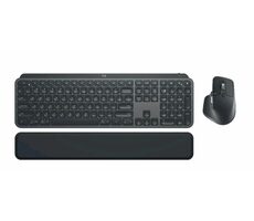 Logitech MX Keys Business 2nd Gen šedá / Bezdrátový set / BT / USB / US Layout