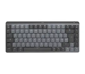 Logitech MX Mechanical Mini pro Mac grafitová / Kancelářská klávesnice / bezdrátová / mechanická / Tactile / BT / US lay