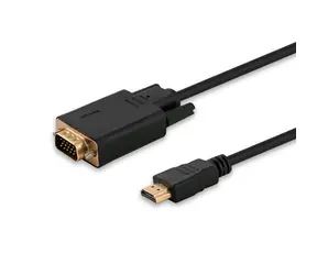 SAVIO CL-103 Kabel HDMI A - VGA M/M 1.8m / FullHD / 60Hz