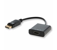 SAVIO CL-55 DisplayPort - HDMI adaptér M-F černá