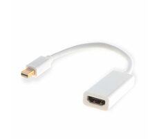 SAVIO CL-57 Mini DisplayPort - HDMI adaptér M-F bílá