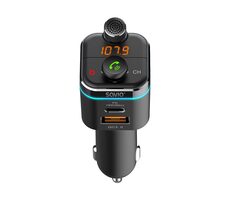 SAVIO TR-12 FM Transmiter s LCD / Bluetooth 4.1 / USB-C