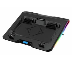 EVOLVEO Ania 10 RGB černá / chladicí podstavec pod notebooky 10" - 17" / 120&70 mm ventilátory