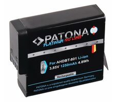 PATONA baterie pro digitální kameru GoPro Hero 5/6/7/8 / 1250mAh / Li-Ion / Platinum
