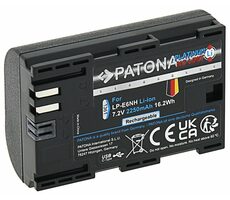 PATONA Platinum baterie pro foto Canon LP-E6NH 2250mAh / Li-Ion / USB-C nabíjení