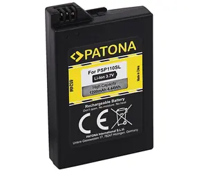 PATONA baterie pro herní konzoli Sony PSP 2000/PSP 3000 Portable 1200mAh / Li-lon / 3.7V / PSP-S110