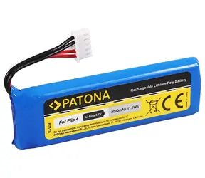 PATONA baterie pro reproduktor JBL Flip 4 3000mAh / 3.7V / Li-Pol / GSP872693 01