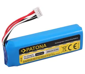 PATONA baterie pro reproduktor JBL Charge 2+ 6000mAh / 3.7V / Li-Pol / MLP912995-2P