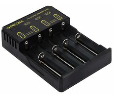 PATONA nabíječka baterií AA & AAA & 18650 & 14500 & CR123A