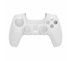 White Shark PS5-541 BODY LOCK bílá / Silikonový obal pro PS5 ovladač