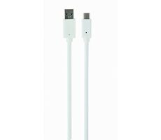 Gembird USB 3.0 A (M) - USB-C (M) kabel 1m bílá