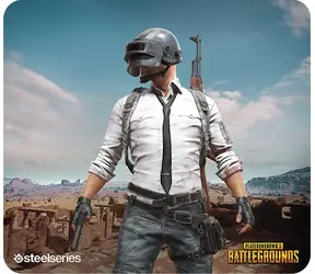 SteelSeries QcK+ PUBG Miramar Edition L / Podložka pod myš / 450 x 400 x 2 mm