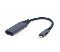 Gembird adaptér USB Typ-C (M) na DisplayPort (F) 0.15m