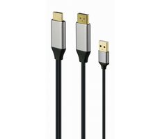 Gembird adaptér HDMI (M) na DisplayPort (M) 2m / aktivní