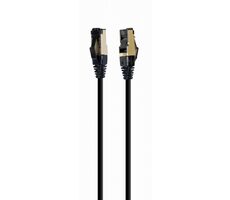 Gembird SFTP CAT8 7.5m / patch kabel / s ochranou / černá