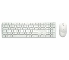 DELL KM5221W HU bílá / Set bezdrátové klávesnice a myši / HU layout / USB přijímač 2.4GHz