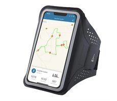 Hama Finest Sports sportovní pouzdro na mobil na rameno XXL (5"-55"/158x8 cm) antracitová