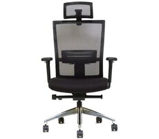 Mercury Windy černá / Kancelářská židle / 129-139 cm / síťovina / 120 kg
