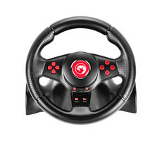 Rozbaleno - Marvo GT-903 / volant s pedály a řadící pákou / 16 tlačítek / USB / PC & PS3 & PS4 & XBOX ONE & XBOX 360 / rozbaleno