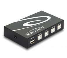 Delock Switch USB 2.0 / 4-portový / manuální