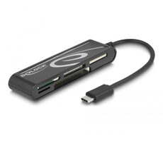 Delock USB 2.0 čtečka karet USB Type-C (M) 5 slotů