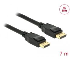 Delock DisplayPort 1.2 kabel (M) - DisplayPort (M) 7m / 4K / 60 Hz