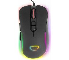 Esperanza EGM303 Hesperis / Herní optická myš / 2400 DPI / 7 tlačítek / RGB / USB-C