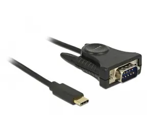Delock Adaptér USB Type-C - 1 x Sériový DB9 RS-232