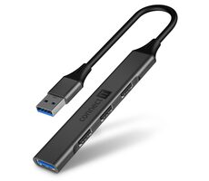 CONNECT IT CHU-4050-AN USB hub šedá / 1x USB 3.0 / 3x USB 2.0