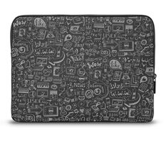 CONNECT IT CFF-7015-DD Doodle černá / Pouzdro pro notebook 15.6"