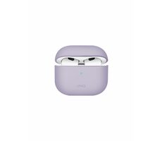 Uniq Lino Hybrid silikonové pouzdro pro Apple AirPods 2021 fialová