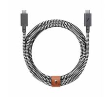 Native Union Belt Cable USB-C 2.4m 240W šedá