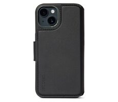 Decoded Leather Detachable Wallet odnímatelné kožené pouzdro pro Apple iPhone 14 Plus černá
