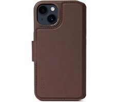 Decoded Leather Detachable Wallet odnímatelné kožené pouzdro pro Apple iPhone 14 Plus hnědá