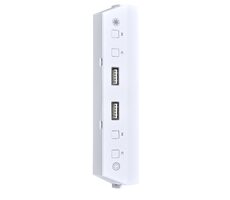 Lian Li-Lancool 216 ARGB Control & USB Module bílá / Tlačítko světelného efektu
