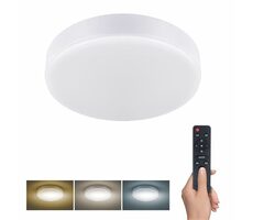 Solight WO798 LED osvětlení s dálkový ovladačem bílá / 36W / 2160lm / 30cm / změna chromatičnosti / stmívatelné