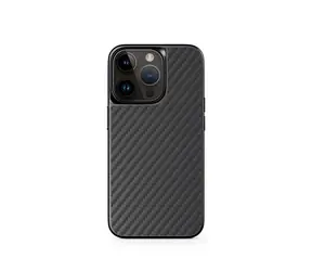 Epico Hybrid Carbon Magnetic Ochranné pouzdro s MagSafe pro Apple iPhone 14 černá