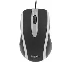 Havit MS753 černá / Optická myš / 1000DPI / USB / 1.35 m
