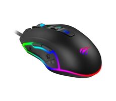 Havit GAMENOTE MS1018 černá / herní myš / RGB / optická / 3000DPI / 7 tlačítek / USB / 1.5 m