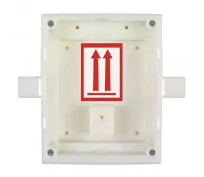2N ATEUS-9155014 IP Verso - zápustná krabice pro instalaci do zdi / 1 modul