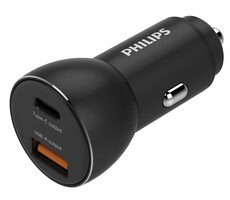 Philips DLP2521/00 / Nabíječka do auta / USB-A & USB-C / 36W