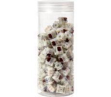 Keychron Gateron Cap V2 Milky-Brown Switch Set - 110ks / Spínače do mechanické klávesnice / Brown