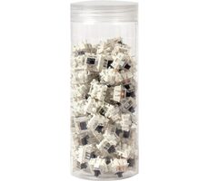 Keychron Gateron Silent Black Switch Set - 110ks / Spínače do mechanické klávesnice / Black