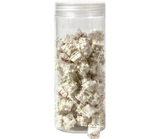 Keychron Gateron Silent White Switch Set - 110ks / Spínače do mechanické klávesnice / White