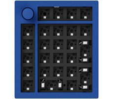 Keychron Q0+ Barebone modrá / Hliníkové tělo klávesnice / RGB / bez kláves 