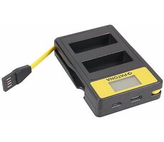 PATONA nabíječka Foto Dual Panasonic DMW-BLG10 s LCD / USB